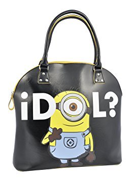 Preisvergleich Produktbild Okami Bags Minions Handtasche Reisetasche aus Kunstleder Damen Mädchen