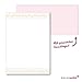Produktbild 1 Set Briefpapier Herz I dv_159 I DIN A4 I 50 Blatt I Motivpapier rosa pink Vintage Frühling Einladung Geburtstag Valentinstag Liebe mit Kuvert