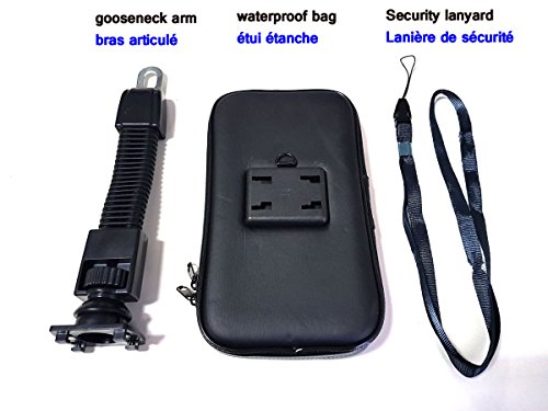 Soporte BrainWizz Motocicleta moto ciclomotor brazo articulado con el caso del iPhone 6 6S a prueba de agua y smartphones tama o equivalente 135mm x 65mm reviews Soporte BrainWizz Motocicleta moto ciclomotor brazo articulado con el caso del iPhone 6 6S a prueba de agua y smartphones tama o equivalente 135mm x 65mm