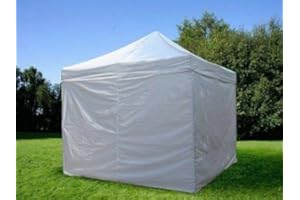 CILVANI SRL GAZEBO PROF. 3X3 MT PIEGHEVOLE RAPIDO AUTOMETICO CON SET PARETI LATERALI (GAZ.BIANCO + 4 PARETI)