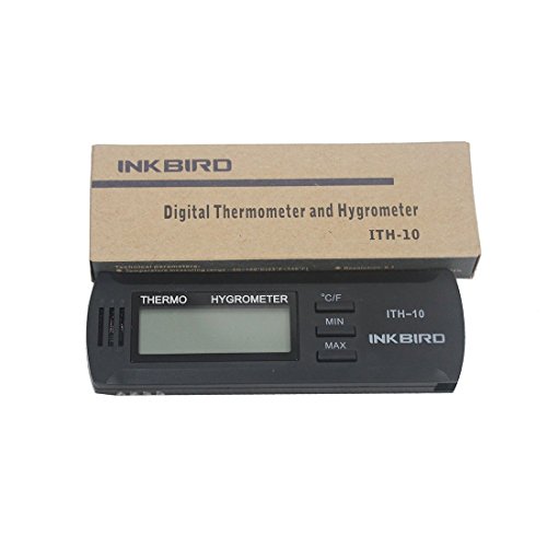 Inkbird Digitale Klimaanlage Thermo-Hygrometer Thermometer Temperatur Humidity LCD Display ITH-10,Celsius & Fahrenheit - 5