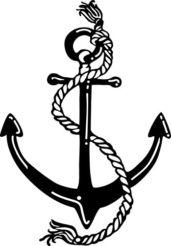 Marabu 028800002 - Silhouette Schablone Anchor, DIN A4