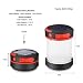 Produktbild Liqoo Solar LED Campinglampe faltbar Zelt Laterne Powerbank Funktion Camping-Leuchte Wasserdicht 3 Stufen Helligkeiten Notfall-leuchte