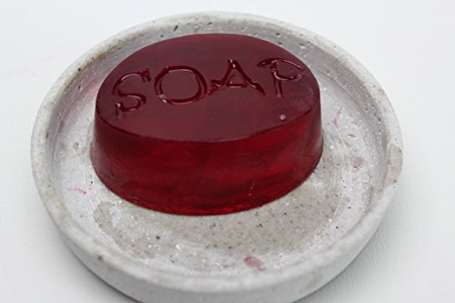 Unitedcovers ovale rosa Seifenform mit der Aufschrift „SOAP“ für größere Seifen mit perfekter Abschrift – Silikonform SOAP – Versand aus Deutschland - 2