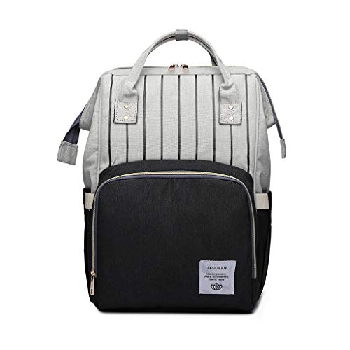 Preisvergleich Produktbild Bogji - LEQUEEN Multifunktionale Wickeltasche Rucksack mit großer Kapazität für Mutterschafts-Wickeltasche