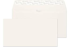 Blake Business DL 110 x 220 mm 120 gsm Peel & Seal Wallet Envelopes (39255) High White Laid - Pack of 50