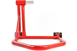 GÉNÉRIQUE Béquille d'atelier Arriere pour Levage Moto Ducati Monster 1200 Diavel Streetfighter Supersport Xdiavel Panigale Multistrada - Rouge