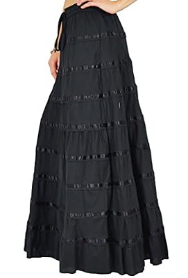 Phagun Wear Jupe Longue Jupe Longue Cotton Wear Vêtements