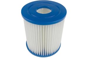Donkivvy Cartuchos de filtro de piscina, cartucho de filtro para cartucho tipo I, para 330 galones de repuesto Pool Flowclear 58381