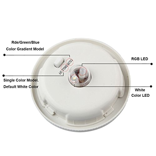 Signstek RGB Farbwechsel LED Solarlampe Tischleuchte Nachtlicht Garten-Licht Lichtsteuerfunktion (Blau) - 5