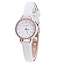 Produktbild Clara  Minimalist Fashion Woman Fine Strap Watch Travel Souvenir Birthday Gifts (White)