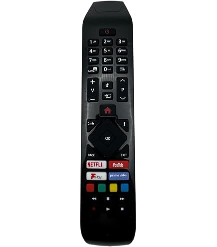 VINABTY RC2712 Telecomando Universale Per TV Finlux, Hitachi, Bush – Compatibile Con B500PVR, B1000PVR E Altri