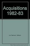 Image de Acquisitions 1982-83