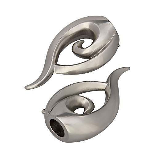 VICTORIA M Gardinenstange Endstücke Ornamente, Ø 16mm | 2er Pack