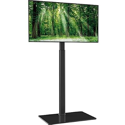 HEMUDUPLUS Meuble TV Pied Support Pivotant pour Téleviseur Ecran LCD de 19 à 42 Pouce LED Plasma