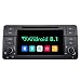 Produktbild eonon GA9250B Android 8.1 fit BMW E46 1999-2004 2GB RAM 32GB ROM Quad-Core Indash 17,8 cm (7 Zoll) LCD HD Touchscreen DVD GPS Bluetooth Kopfeinheit unterstützt Lenkradsteuerung 4G WiFi DAB+ Headunit