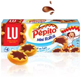 Pepito Mini Rollos Chocolate And Milk Coated Biscuit 225g Amazon Co Uk Grocery