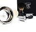 DOUBLE EDGE SAFETY RAZOR SHAVING SET Badger Hair Shaving Brush 4 MEN GIFT SET double edge razor kit