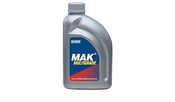 Mak Multigrade Cf 20w40 Diesel Engine Oil For Car 1 L Amazon In