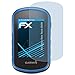Produktbild atFoliX Schutzfolie kompatibel mit Garmin Etrex Touch 25/35 Folie, ultraklare FX Displayschutzfolie (3X)