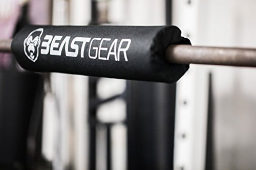 Langhantel-Nackenpolster von Beast Gear – Hantel-Polster Schützt Nacken, Rücken & Hüfte bei Kniebeugen, Hip Thrusts & mehr. Hochwertiger Nackenschutz, Nackenschoner für Olympia- & Standard-Langhanteln - 9
