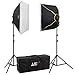 Produktbild LIFE of PHOTO Daylight Studioset DS-5070-2, 8x150 W mit Studiotasche
