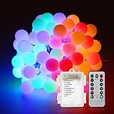 🔥【8 efectos de iluminación diferentes】: esta luz de cuerda tiene 8 efectos de iluminación, incluida la combinación, en una onda, secuencial, brillo lento, persecución / flash, atenuación lenta, centelleo / destello, constante, satisfaciendo sus diversas necesidades Variedad de disfrute visual.