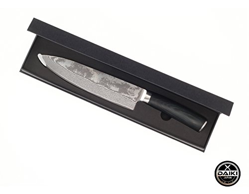 Daiki Japan – hochwertiges japanisches Küchenmesser / Damastmesser 67 Schichten VG-10 mit 19 cm Klinge - 3