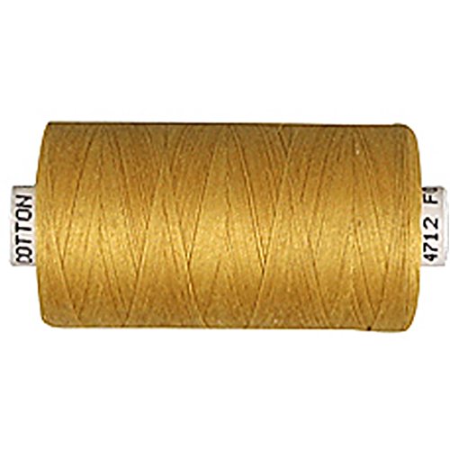 Nähgarn, golden, Baumwolle, 1000 m - 3