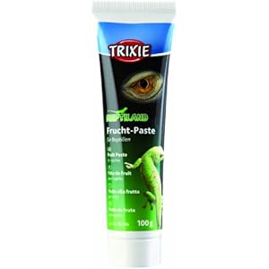 TRIXIE Frucht-Paste für Reptilien, 100 g, 3er Pack (3 x 120 g)