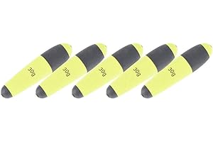 BENGKUI Flotador de Pesca, 5 uds/Paquete, Flotador de Espuma EVA, Flotador, flotabilidad, Agua Salada, Boyas de Pesca, bagre, piqué, Cebo Vivo, 30 Gramos
