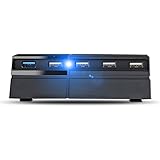 TNP Products PS4 USB Hub 5 Port USB 3.0 2.0 High Speed Expansion Hub Charger Controller Adapter Connector for Sony Playstation 4 PS4 Gaming Console [Playstation 4]