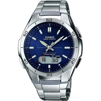 Casio Unisex Armbanduhr Analog - Digital Quarz Silber Edelstahl Wva-M640D-2Aer Casio Unisex Armbanduhr Analog - Digital Quarz Silber Edelstahl Wva-M640D-2Aer