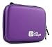 Produktbild Robustes Hartschalen Etui in Violett für Toshiba Canvio Alu | Ready | Basics | Slim (MAC) und Premium (MAC) HDD. Für alle Speicherkapazitäten: 1TB | 2TB | 2,5TB | 3TB