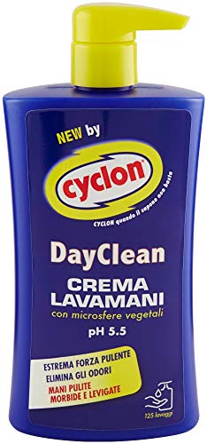 Cyclon DayClean Crema Lavamani Estrema forza pulente, elimina gli odori, 500 ml