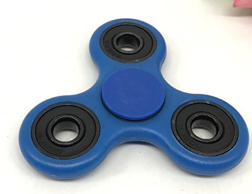 Y&M Tri Fidget Hand Spinner Toy,Stress Reducer Ultra Durable High Speed Bearing Fidget Finger Toy Can Continue to Rotate for 1-3 minutes - Perfect for ADD / ADHD / Anxiety / Autism And Stress Relief Adult Children,Office Desk Gadget