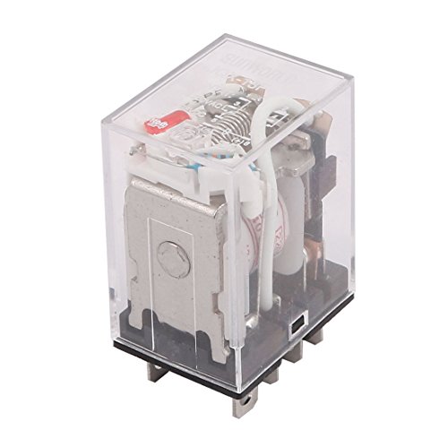 sourcingmap JQX-13F AC 220V Coil 8 Pin DPDT Power Relay 7.5A 220VAC/ 10A 24VDC