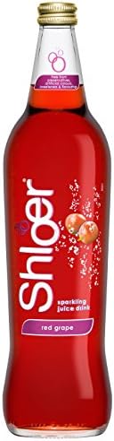Shloer Red Grape Sparkling Juice Drink - Pack Size = 12x750ml