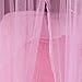 WLM Fashion Dome Bed Canopy Netting Princess Mosquito Net (Pink)