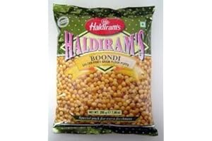 Haldiram's Plain Boondi Indian Snack 7-Ounce by Haldiram by Haldiram
