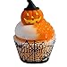 Produktbild Sel-More 12 Cupcake Wrappers Spinnennetz Pappbecher Backförmchen Muffin Fall Tabletts für Hochzeit Halloween Party Geburtstag Dekoration As Shown 1 12pc