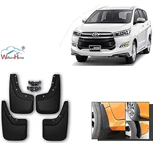 WolkomHome Car O.E Type Mud Flaps Mud Guard for Toyota Innova Crysta 2019