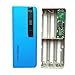 Produktbild LED Display Tragbare externe Power Bank 5 x 18650 Akku Ladegerät Halterung Box DIY Fall Dual USB 2 Port für Handy iPhone, Samsung, Huawei, Xiaomi, iPad, iPod, Taschenlampe, mehrfarbig
