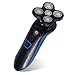 Bald Head Shaver, TurnRaise Rechargeable 5 Headed Flex Shaver Razor Designed for Bald Head and Face Shaving