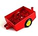 Produktbild LEGO duplo ® - Auto - PKW - Anhänger - Autoanhänger - 1 achsig - rot