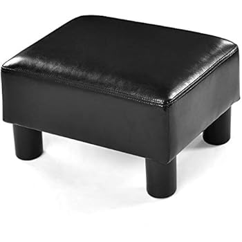 Kare Hocker Vicky Velvet Grau, 83420, kleiner Samthocker zur Fußablage