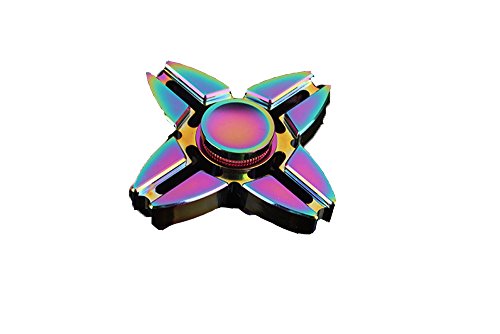 Hand Spinner Stress Relief Toy,Prime Triangle Single Finger Decompression Gyro - Perfect For ADD, ADHD, Anxiety, and Autism Adult (multicolor quadrilateral) Hand Spinner Stress Relief Toy,Prime Triangle Single Finger Decompression Gyro - Perfect For ADD, ADHD, Anxiety, and Autism Adult (multicolor quadrilateral)
