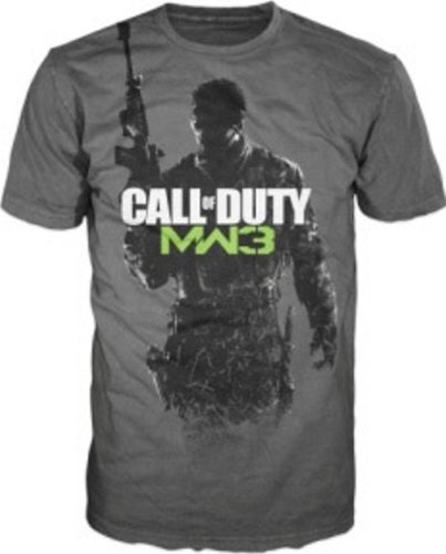 Preisvergleich Produktbild Call of Duty MW3 T-Shirt -XXL- Charcoal, Soldier