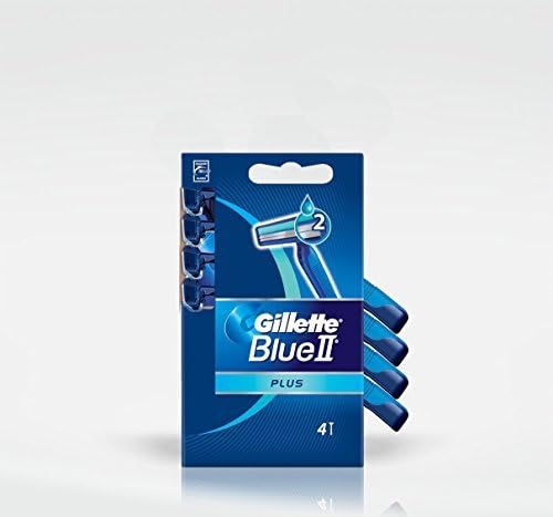 GILETTE GILLETTE BLUE II RAZOR DISPOSABLE AND THROW PLUS 4 PCS