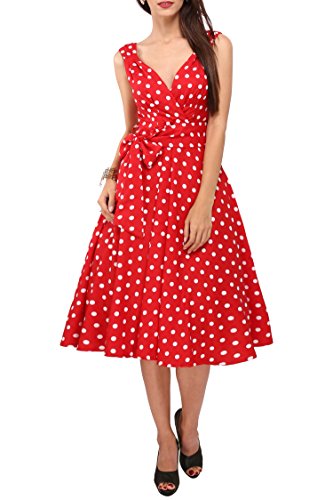 Robe pour femme des années 40 des années 50 Swing Vintage Rockabilly Mesdames Retro Prom Party Robes Plus Size